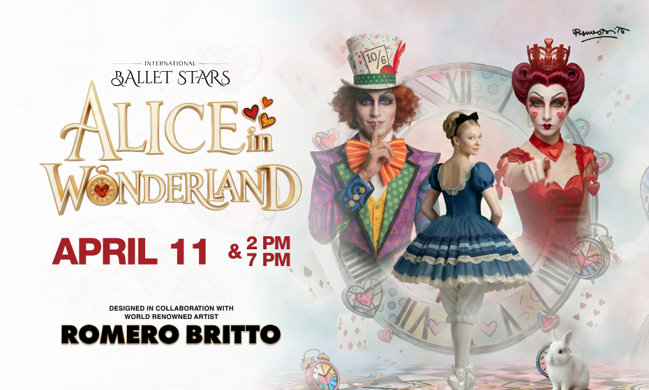 Alice in Wonderland by International Ballet Stars & Romero Britto