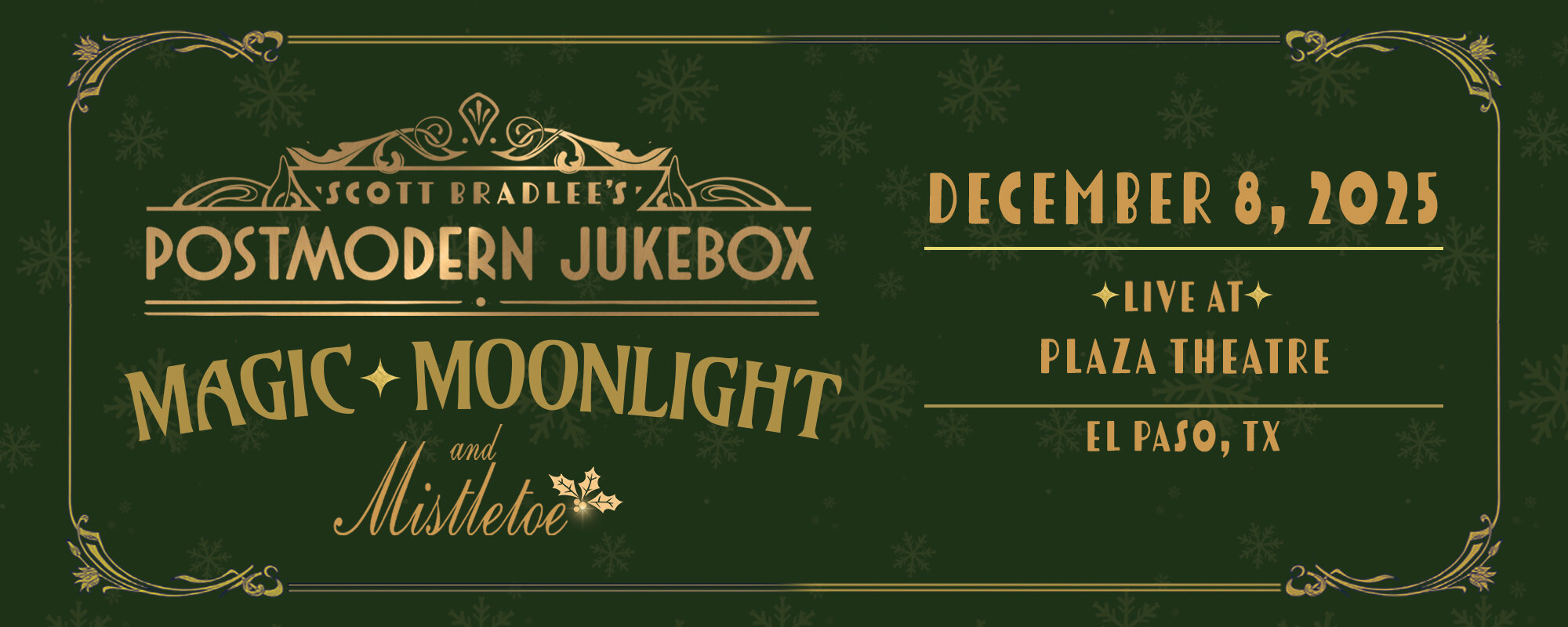 Scott Bradlee’s Postmodern Jukebox – Magic, Moonlight and Mistletoe Tour