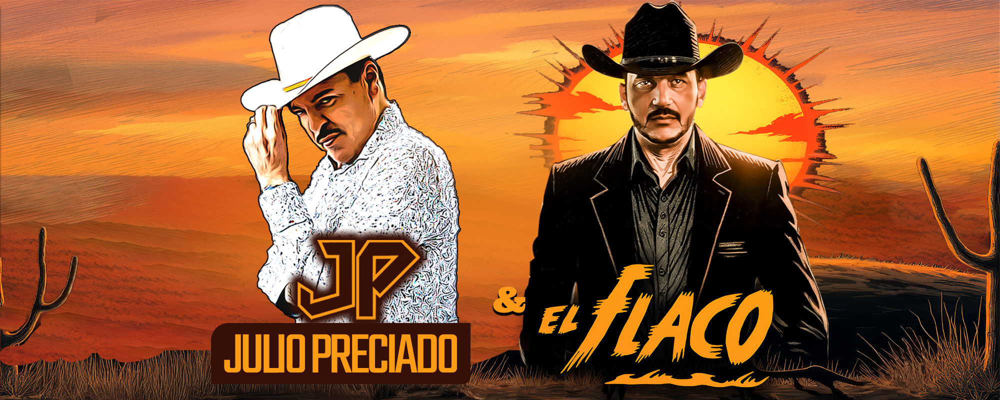 El Flaco y Julio Preciado