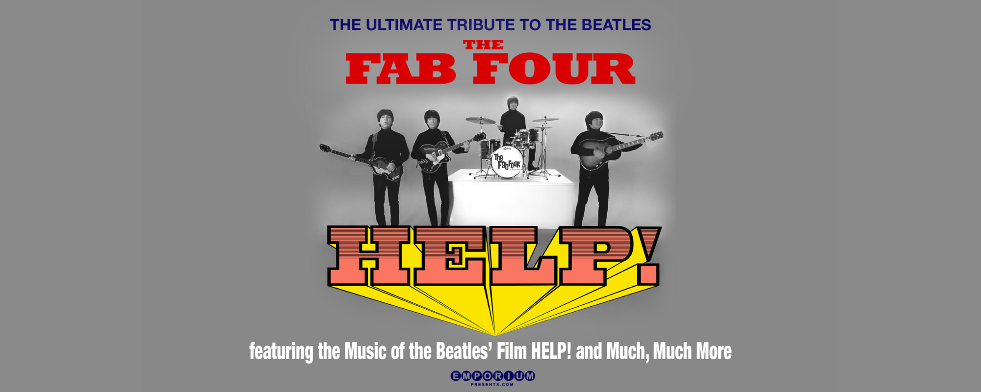 The Fab Four Performing Help!