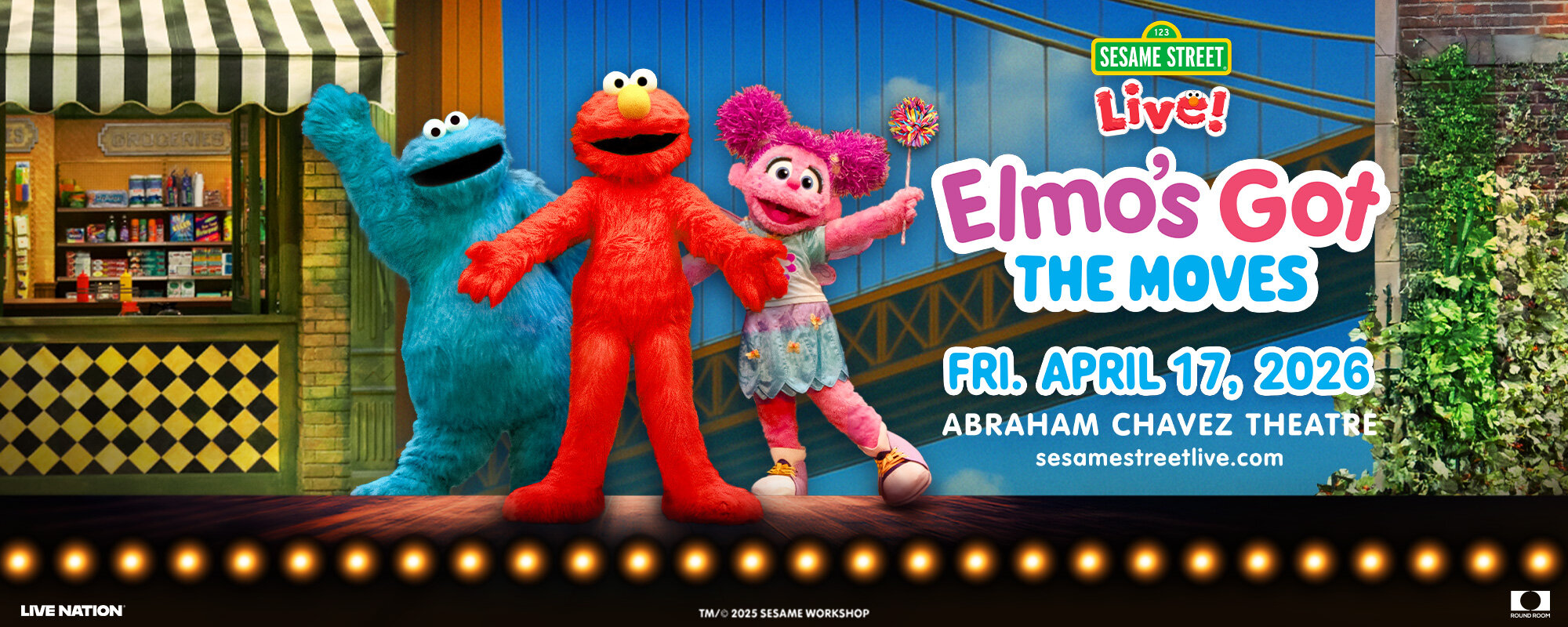 Sesame Street Live Elmo’s Got the Moves