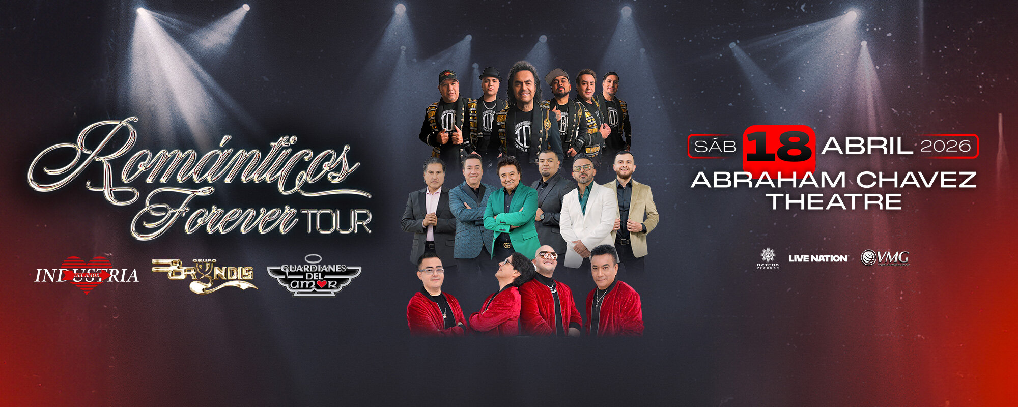 Grupo Bryndis - Románticos Forever Tour 2026